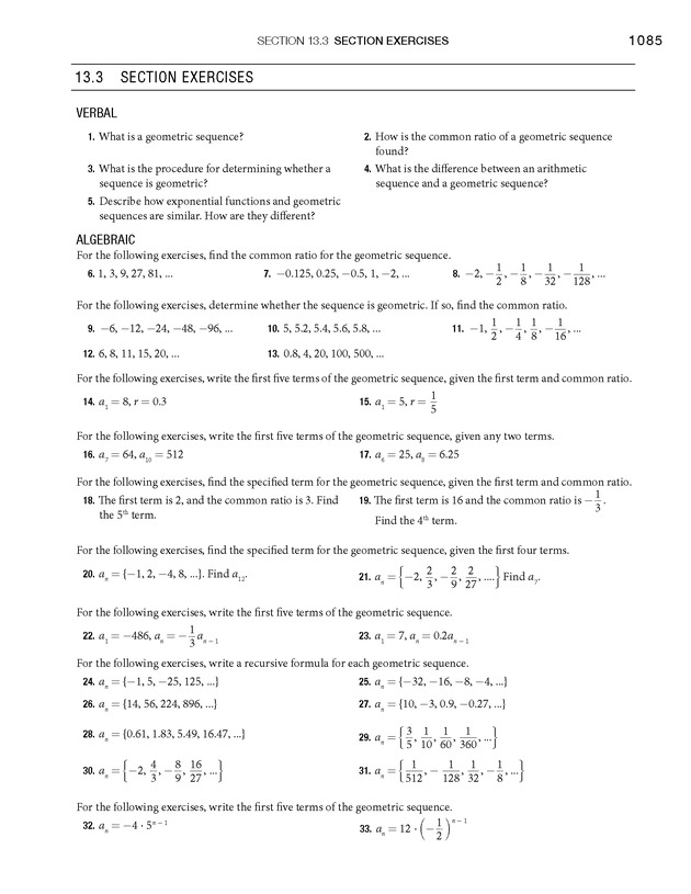 Algebra and Trigonometry - 